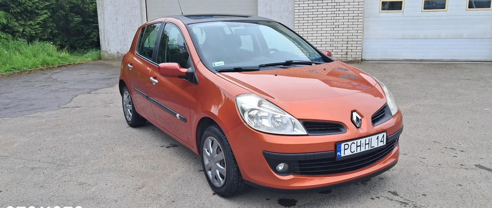 Renault Clio cena 6800 przebieg: 269180, rok produkcji 2007 z Chodzież małe 137